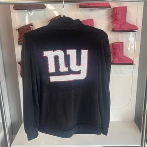 NFL New York Giants Velour Zip Up